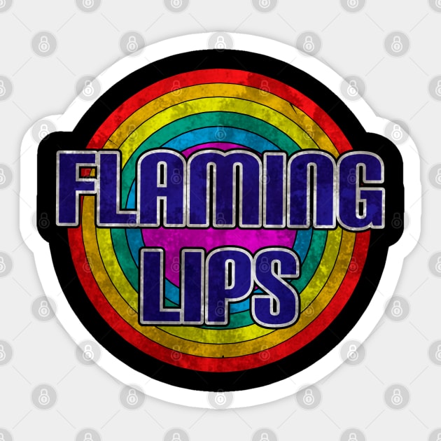 Flaming lips Sticker by Olivia alves